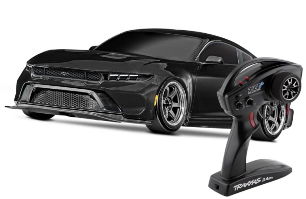TRX105237-4-BLK  TRAXXAS 4-TEC Ford Mustang schwarz 1/10 Drift RTR Brushed